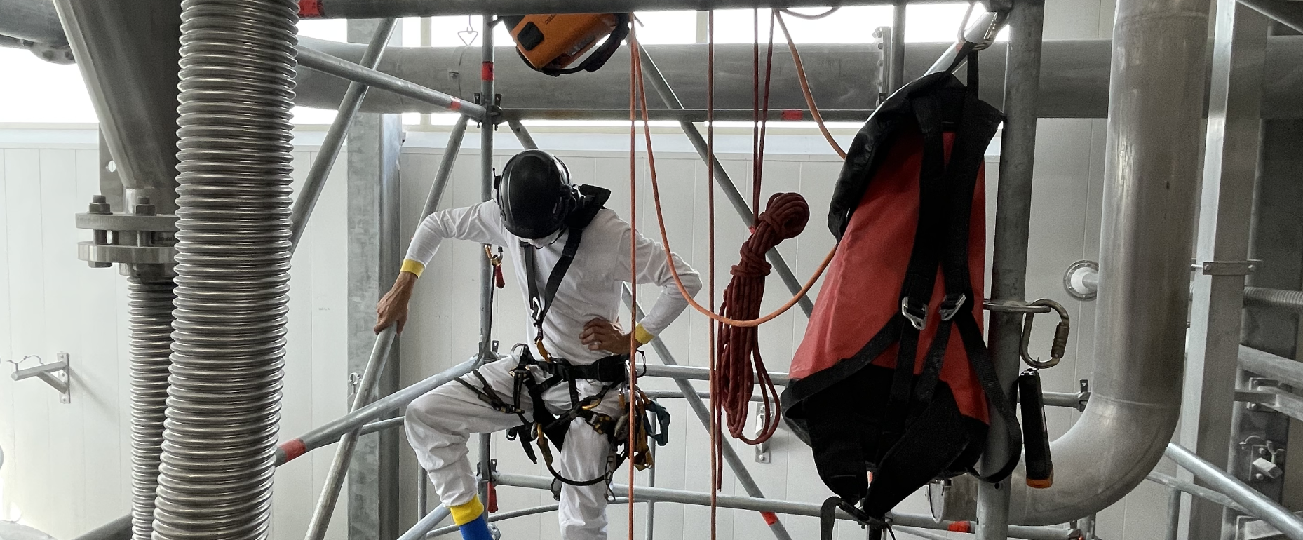 inspectie tanks besloten ruimte